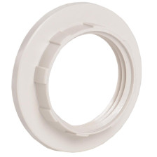 Кольцо к патрону Е-27 белый Ecola  RB7SPWEAY