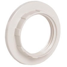 Кольцо к патрону Е-27 белый Ecola  RB7SPWEAY