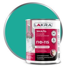 Эмаль ПФ-115 бирюза (1кг) Лакра