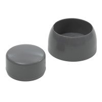 Заглушка составная М-6-8-10 универсал черный Эконом