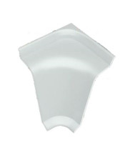 Угол внутренний пласт белый KORNER