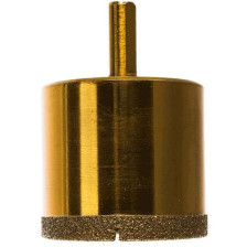 Коронка алмазная по кафелю и керамике 30мм STRONG GOLD PRO с центририрующим сверлом СТК-067