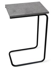 Стол журнальный SHT-CT9 бетон чикаго светлый/черный муар
