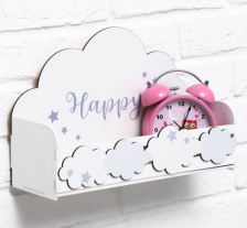 Полка детская под книги "Облачко" 35х25см, 4367379