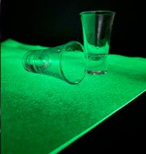 Термо клеенка 0,8мx0,8мм рифленая HMS11 NEON GREEN