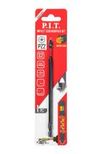Бита PZ2x150мм ударная магнитная 1шт P.I.T. IMPACT ASDR01-150PZ2