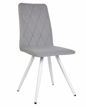 Стул Polini Home Rio SM светло-серый/белый