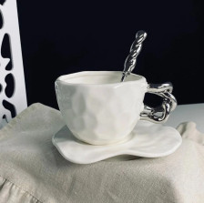 Набор чайный 3 предмета 280 мл белый LENARDI 163-082