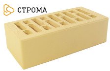 Кирпич лицевой полуторный слоновая кость Строма