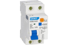 Дифференциальный автомат NXBLE-63Y 1P+N 20А 30mA тип AС, х-ка С, 4.5kA  CHINT 105543