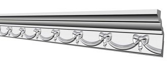 Плинтус потолочный GP-56 44х79мм (38) 2,0м