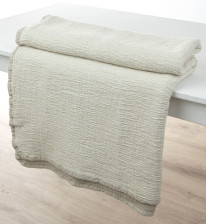 Плед лен рис 647 цв 330 180х190 Орша