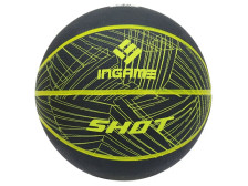 Мяч баскетбольный Ingame Shot №7 черно-желтый