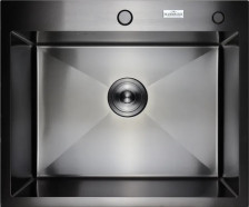 Мойка врезная 50х44 (3,0/0,8) h=210 графит Marrbaxx