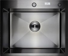 Мойка врезная 50х44 (3,0/0,8) h=210 графит Marrbaxx