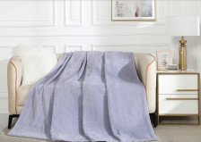 Плед велсофт в атласной ленте Coletta 200х220 CL HOME 002-COL/LA