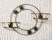 Подставка для цветов настенная х2 15-122