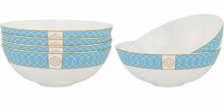 Салатник 18 см LENARDI Тиффани фарфор 145-312