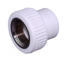 Муфта полипропиленовая комбинированная D32-3/4 внутренняя резьба Vekplast