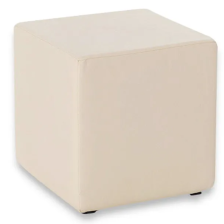 Пуф Валенсия Светло-бежевый экокожа