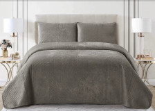 Покрывало полиэстер Velluto 003-VEL 230х250 2 наволочки 50х70 Cleo