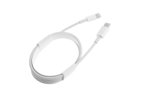 Шнур Smartbuy, Type-C - Lighting, 2.4 А, 1 м, белый, 1м 5412881