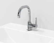 Смеситель для раковины LEGNA высокий N4013302LPT h = 24,2 см (Laparet, Турция) 