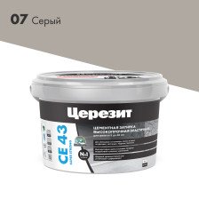 Затирка CE 43 серая (2кг) Церезит