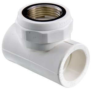 Тройник полипропиленовый комбинированный D20-1/2 внутренняя резьба VALTEC
