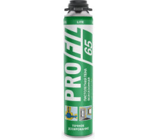 Пена монтажная 65 Profil Лайт 625мл проф Всесезонная 199010