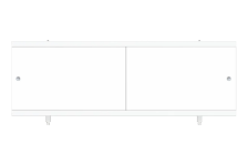 Экран для ванны 1,68м Кварт Белый глянец Новосибирск