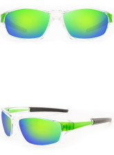 Очки AooFiv поляризационные, зелёная оправа, линзы хамелион 97-004