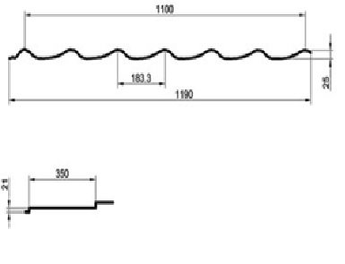 Профиль декоративный Монтерра Х(Эконом) 0,4х1180х2250 коричневый