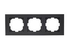 Рамка 3-м Arvia "Karen" чёрный (20 07 2000 023)