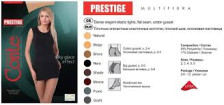 Колготки Conte Prestige 20 den р4 nero