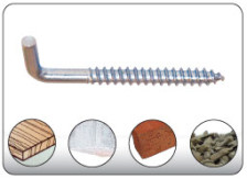 Шуруп 5,0х40 костыль 2шт