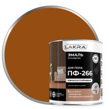 Эмаль ПФ-266 золотисто-коричневая (3кг) Лакра