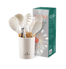 Набор кухонных принадлежностей 12 предметов бежевый TC-UTSK10-BG