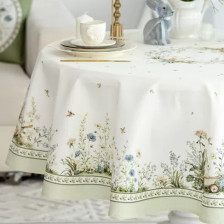 Скатерть хлопок d=170 Аркадия Listelle
