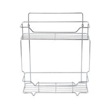 Полка MILARDO Grid 2-ярусная прямая GRICS2CM44 сталь/никель-хром