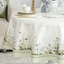 Скатерть хлопок d=170 Аркадия Listelle