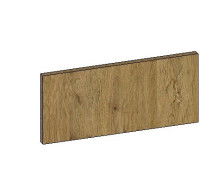 Фасад ДУБЛИН 396 х 176 мм ящик МДФ пленка Дуб Американский