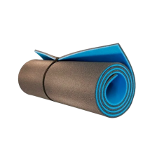 Коврик туристический двухслойный цвет антрацит 180х60х1,2 см 85201661