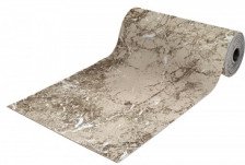 Коврик-дорожка 1,0м icarpet Print Мрамор 136 бежево-коричневый