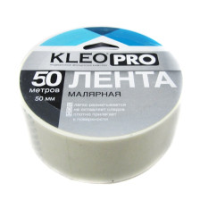 Лента маскировочная бумажная 48(50)ммх50м KLEO PRO
