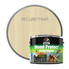 Пропитка высокопрочная Wood Protect SUPREME (9л) бесцветный Dufa