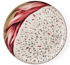 Тарелка фарфор 19,7см PLATE 1 DRA VLR CONCEPT