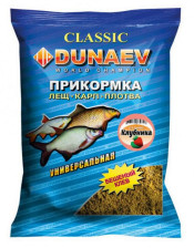 Прикормка DUNAEV Классика 0,9кг Универсальная Клубника
