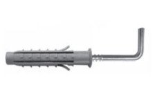 Дюбель 8 KRHP с прямым крюком 8х40 2шт