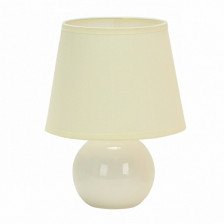 Настольная лампа LE TL ALICE 03  1х60W Е14 220мм MILKY